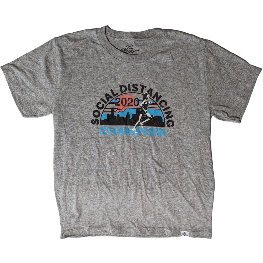 2020 Social Distancing T-shirt Kids Size M 10/12